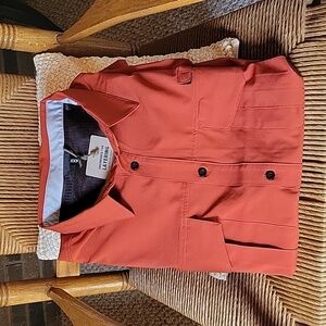 Jockey Outdoors Long Sleeve Fishing Shirt, copper, size 3XL